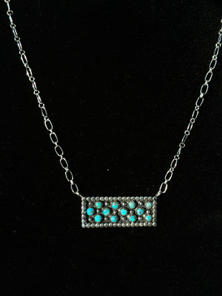 The Stoned Bar Necklace