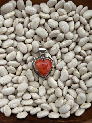 The Red Spiny Heart Pendant