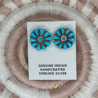 Cluster Studs-The Wild Horse Co.-The Wild Horse Co. Women's Native American Jewelry in Washington, OK.