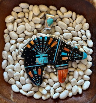 The Inlay Bear Pendant