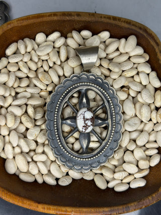 The Wild Horse Concho Pendant