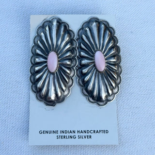 The Conch Earrings-The Wild Horse Co.-The Wild Horse Co. Women's Native American Jewelry in Washington, OK.