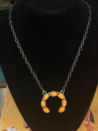 Orange Spiny Naja-The Wild Horse Co.-The Wild Horse Co. Women's Native American Jewelry in Washington, OK.