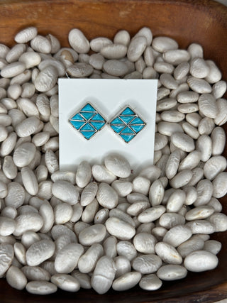 The Zuni Diamond Earrings