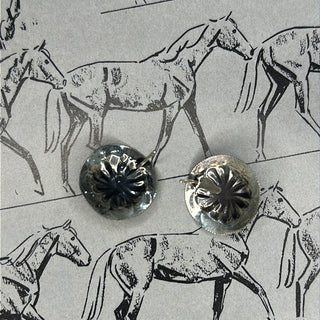 The Delta Studs-The Wild Horse Co.-The Wild Horse Co. Women's Native American Jewelry in Washington, OK.