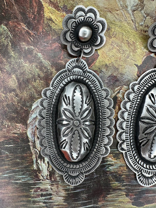 The Flora Studs-Earrings-The Wild Horse Co.-The Wild Horse Co. Women's Native American Jewelry in Washington, OK.