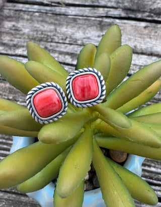 The Dixie Dawn Studs-The Wild Horse Co.-The Wild Horse Co. Women's Native American Jewelry in Washington, OK.