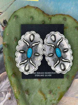 The Benson Earrings-Earrings-The Wild Horse Co.-The Wild Horse Co. Women's Native American Jewelry in Washington, OK.