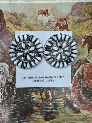 The Buffalo Clusters-Earrings-The Wild Horse Co.-The Wild Horse Co. Women's Native American Jewelry in Washington, OK.