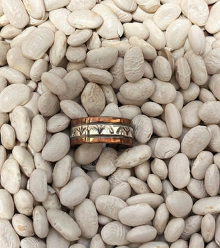 The Copper x Silver Rings