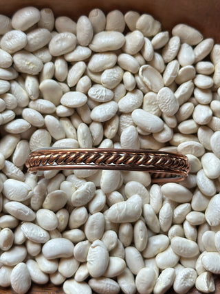 The Woven Copper Cuff