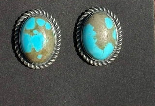 L Collab Turquoise Studs