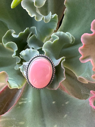 The Pink Conch Ring-The Wild Horse Co.-The Wild Horse Co. Women's Native American Jewelry in Washington, OK.