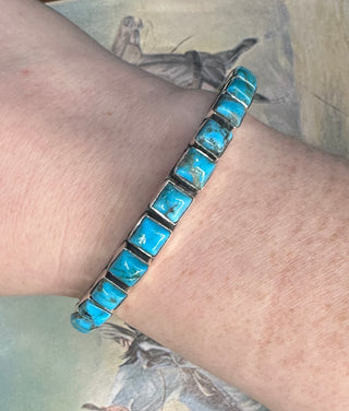 Turquoise Bangle-The Wild Horse Co.-The Wild Horse Co. Women's Native American Jewelry in Washington, OK.