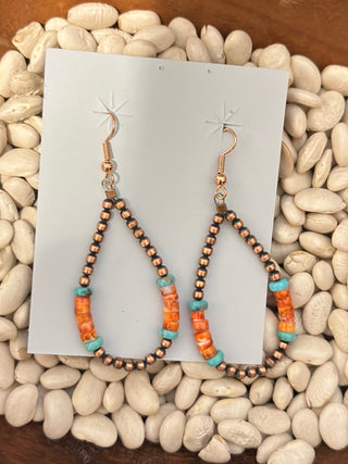 The Copper Ocean Earrings