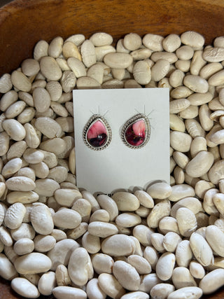 The Rose Dhalia Teardrop Studs