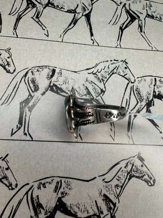 The Trot Ring-The Wild Horse Co.-The Wild Horse Co. Women's Native American Jewelry in Washington, OK.