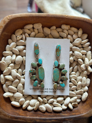 The Jackie Half Cluster Earrings