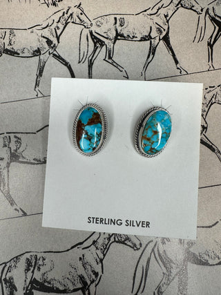 The Pilot Studs-Earrings-The Wild Horse Co.-The Wild Horse Co. Women's Native American Jewelry in Washington, OK.