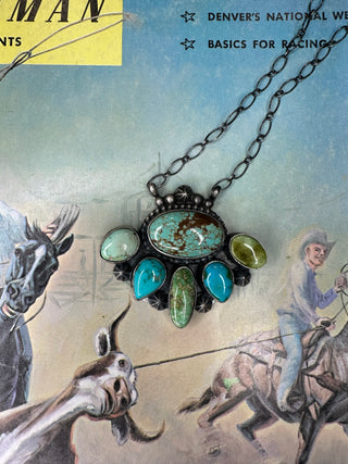 The Whitman Necklace-Necklaces-The Wild Horse Co.-The Wild Horse Co. Women's Native American Jewelry in Washington, OK.