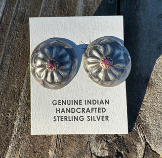 The Delta Studs-The Wild Horse Co.-The Wild Horse Co. Women's Native American Jewelry in Washington, OK.