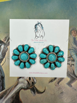 The Devina Studs-Earrings-The Wild Horse Co.-The Wild Horse Co. Women's Native American Jewelry in Washington, OK.