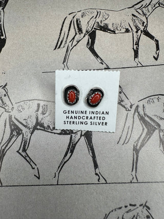 The Blaze Studs-Earrings-The Wild Horse Co.-The Wild Horse Co. Women's Native American Jewelry in Washington, OK.