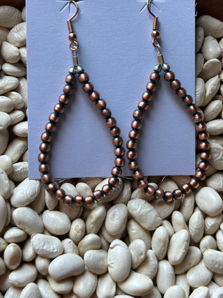 The Copper Pearl Earrings