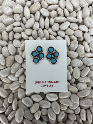 The Zeta Studs-Earrings-The Wild Horse Co.-The Wild Horse Co. Women's Native American Jewelry in Washington, OK.