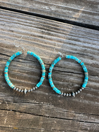 The Tahe Earrings-The Wild Horse Co.-The Wild Horse Co. Women's Native American Jewelry in Washington, OK.