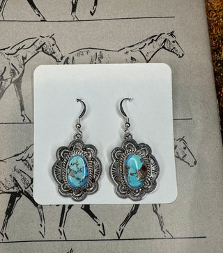 The Golden Earrings-Earrings-The Wild Horse Co.-The Wild Horse Co. Women's Native American Jewelry in Washington, OK.