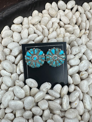 Cluster Studs-The Wild Horse Co.-The Wild Horse Co. Women's Native American Jewelry in Washington, OK.