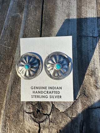 The Delta Studs-The Wild Horse Co.-The Wild Horse Co. Women's Native American Jewelry in Washington, OK.