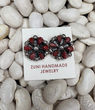 Mini Cluster Studs-Earrings-The Wild Horse Co.-The Wild Horse Co. Women's Native American Jewelry in Washington, OK.