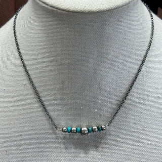 The Multi Pearl Bar Necklaces