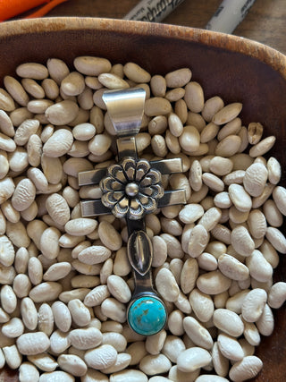The Flowered Cross Pendant