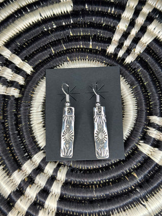 The Navajo Earrings-The Wild Horse Co.-The Wild Horse Co. Women's Native American Jewelry in Washington, OK.