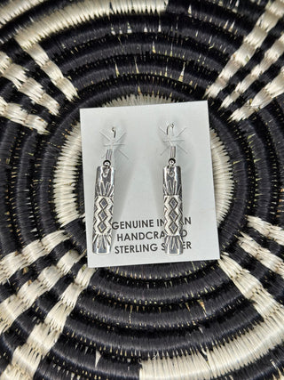 The Navajo Earrings-The Wild Horse Co.-The Wild Horse Co. Women's Native American Jewelry in Washington, OK.