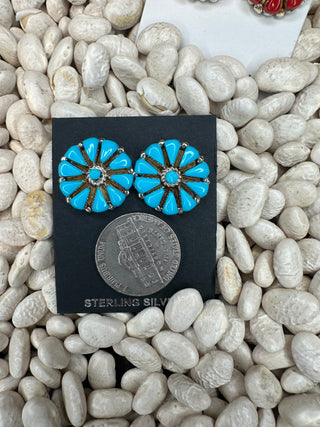 Cluster Studs-The Wild Horse Co.-The Wild Horse Co. Women's Native American Jewelry in Washington, OK.