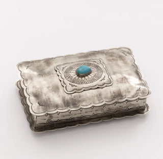 J Alexander Rectangular Concho Box