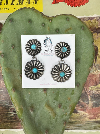 The Hildago Earrings-Earrings-The Wild Horse Co.-The Wild Horse Co. Women's Native American Jewelry in Washington, OK.