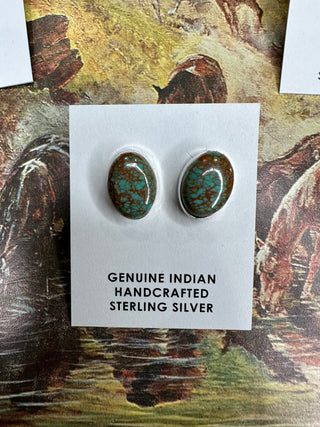 The Roamer Studs-Earrings-The Wild Horse Co.-The Wild Horse Co. Women's Native American Jewelry in Washington, OK.