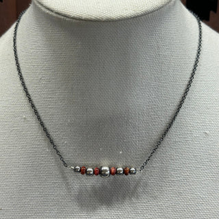 The Multi Pearl Bar Necklaces