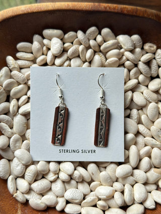The Copper x Silver Earrings