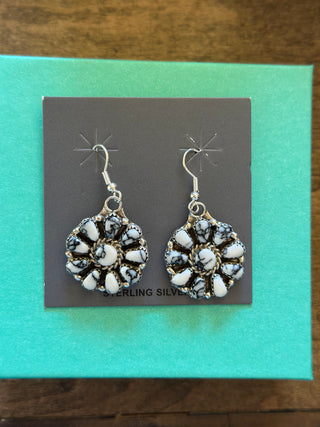 White Buffalo Cluster Dangles