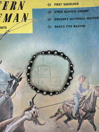 The Onyx Pearl Bracelet-The Wild Horse Co.-The Wild Horse Co. Women's Native American Jewelry in Washington, OK.