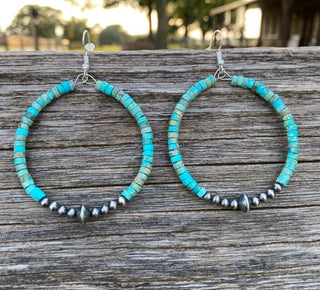 The Tahe Earrings-The Wild Horse Co.-The Wild Horse Co. Women's Native American Jewelry in Washington, OK.