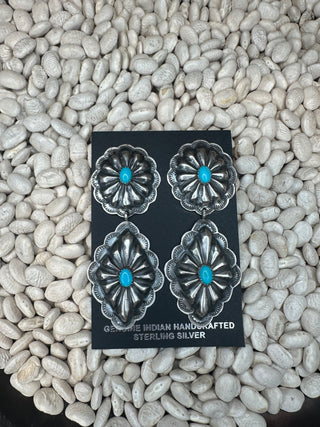 The Los Lunas Earrings-Earrings-The Wild Horse Co.-The Wild Horse Co. Women's Native American Jewelry in Washington, OK.