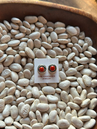 The Coral Eye Studs