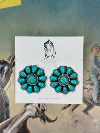 The Devina Studs-Earrings-The Wild Horse Co.-The Wild Horse Co. Women's Native American Jewelry in Washington, OK.